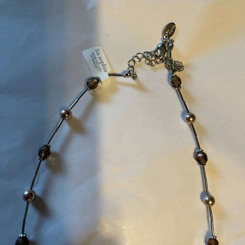 NWT Vintage Lia Sophia necklace